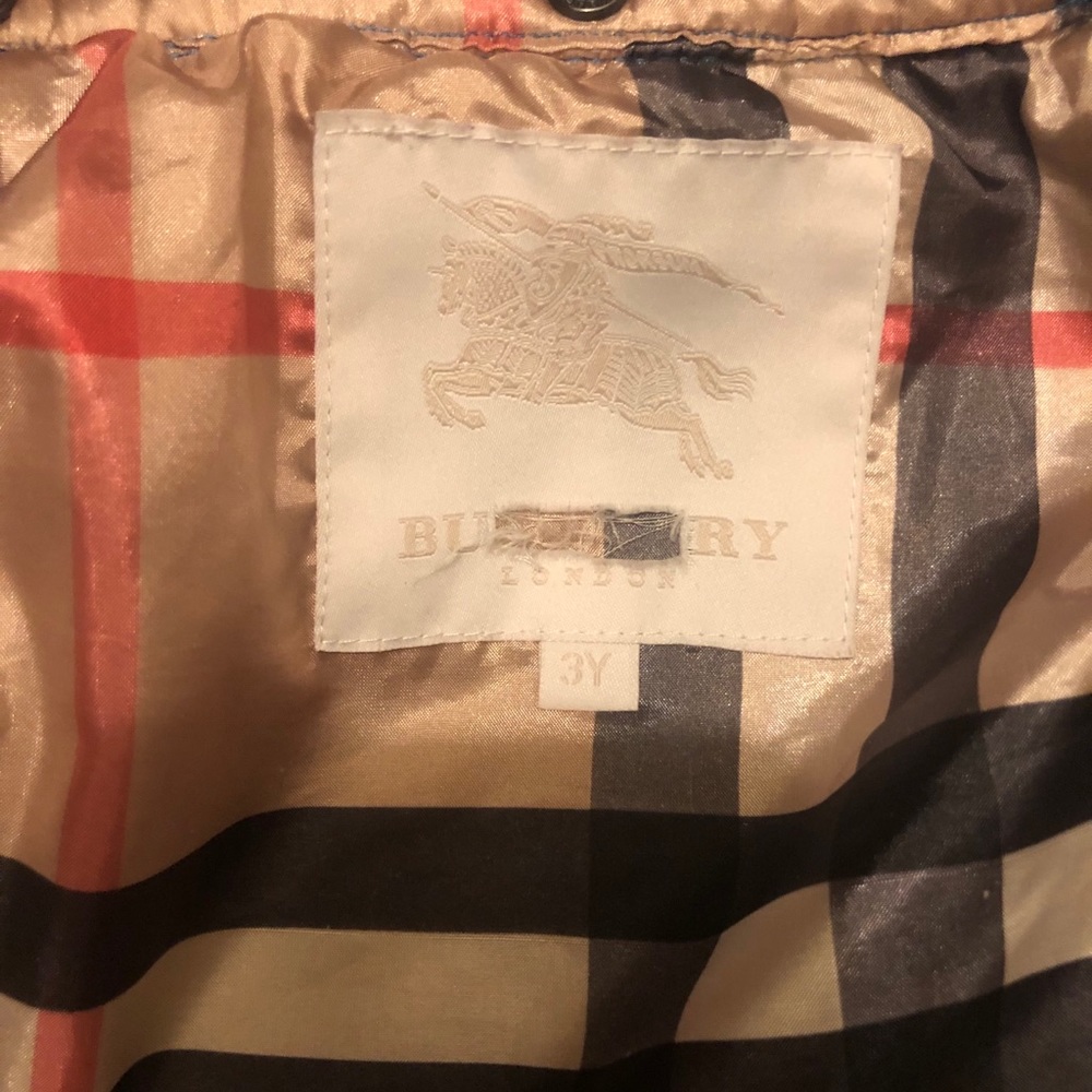 Kids Burberry jacket